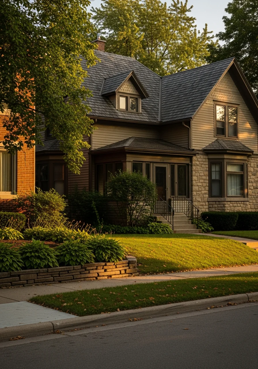 Dixon home exterior showing period architecture and well-maintained traditional residential setting.