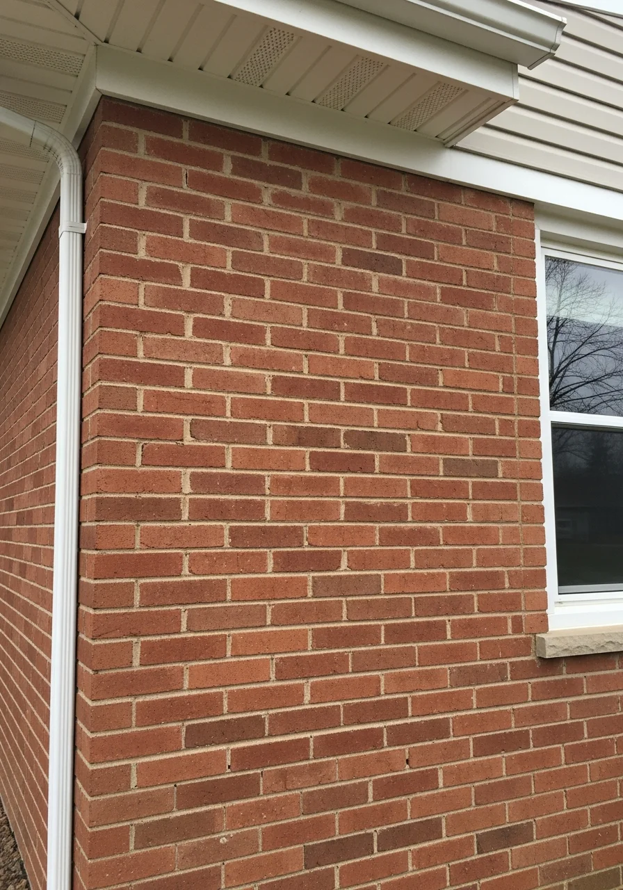 Close-up of a Joliet home's exterior showing quality craftsmanship and attention to detail.