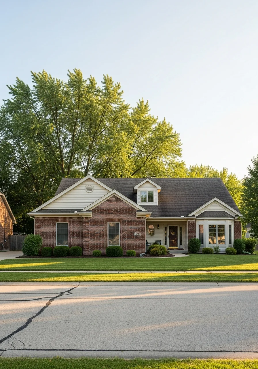 LaSalle home exterior showing traditional construction and established residential setting.